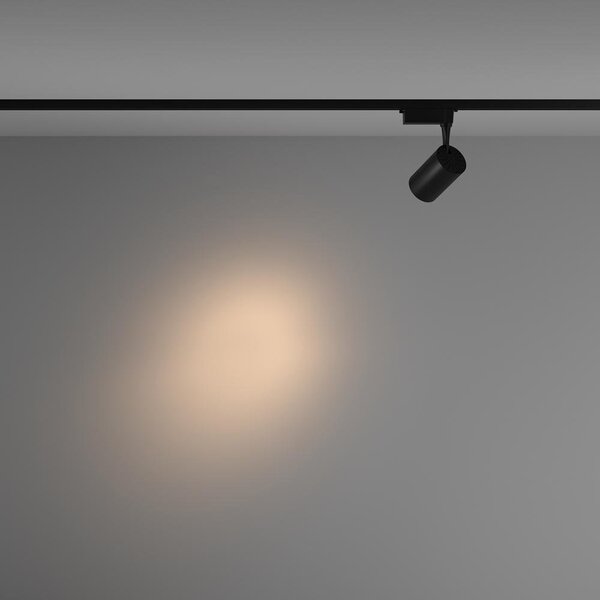 Maytoni Reflektorové LED svítidlo VUORO černé 10W pro 1F systém UNITY, v. 14,7 cm, 3000K nestmívatelné