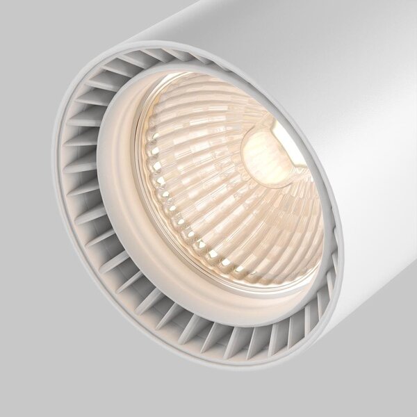 Maytoni Reflektorové LED svítidlo VUORO bílé 15W pro 1F systém UNITY, v. 16,5 cm, 3000K nestmívatelné