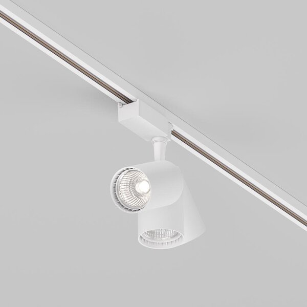 Maytoni Reflektorové LED svítidlo VUORO bílé 10W pro 1F systém UNITY, v. 14,7 cm, 4000K nestmívatelné