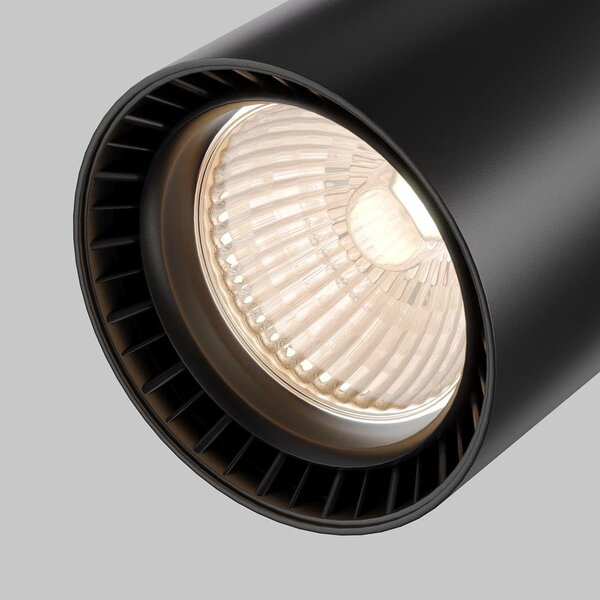 Maytoni Reflektorové LED svítidlo VUORO černé 15W pro 1F systém UNITY, v. 16,5 cm, 3000K nestmívatelné