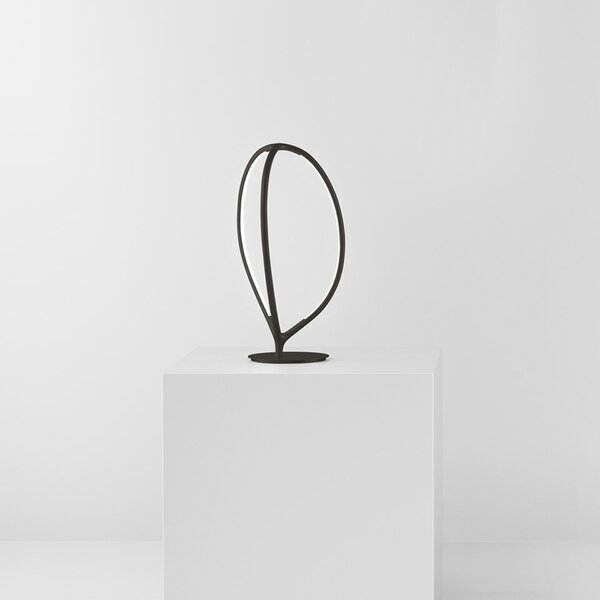 Artemide stolní lampa Arrival 17 W 3000K stmívatelná matná černá