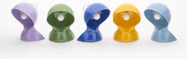 Artemide stolní lampa Dalù Design Collection E14 max 6 W bílá