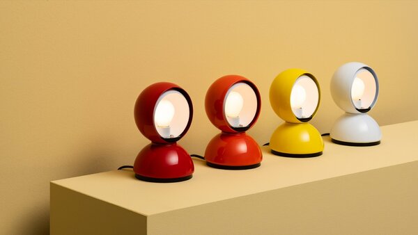 Artemide stolní a nástěnné svítidlo Eclisse 5 W E14 bílá