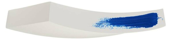 BIG WHITE SLV PLASTRA 102 CURVE, nástěnné svítidlo, bílá sádra, QT-DE12, max. 100 W 148012