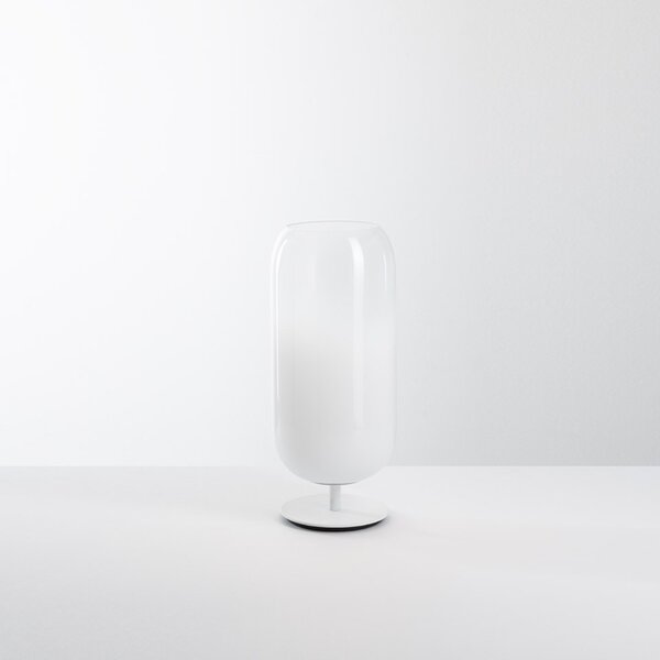 Artemide stolní lampa Gople Mini E14 5W Design Collection bílá