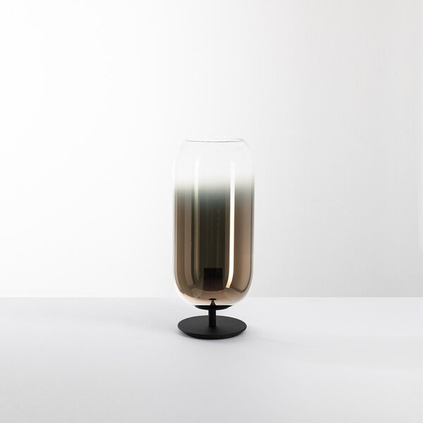 Artemide stolní lampa Gople Mini E14 max 6 W Design Collection černá/bronz