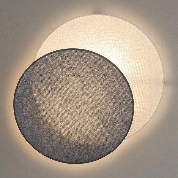Brilagi - Nástěnné svítidlo CIRCLES 1xE27/60W/230V pr. 45 cm krémová/šedá