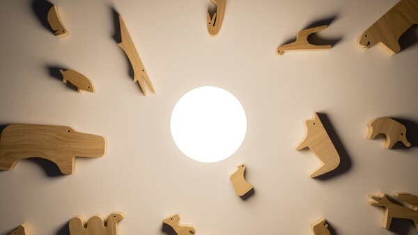 Artemide stolní lampa Gople Plug Design Collection E14 max 5,5 W