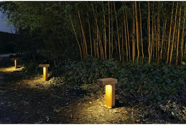 BIG WHITE SLV RUSTY PATHLIGHT, venkovní stojací lampa, úsporná žárovka GX53, IP44, rezavé železo, max. 9 W 230090