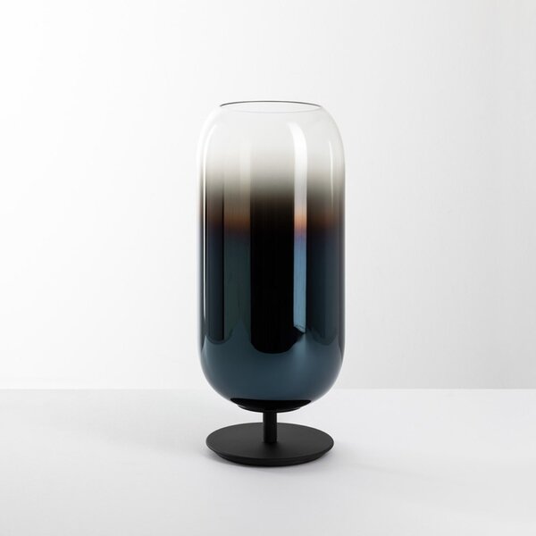 Artemide stolní lampa Gople E27 max. 20 W Design Collection černá/modrá