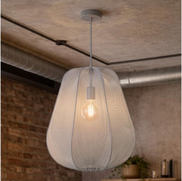 Brilagi - LED Lustr na lanku ARVEN 1xE27/8W/230V pr. 37 cm šedá