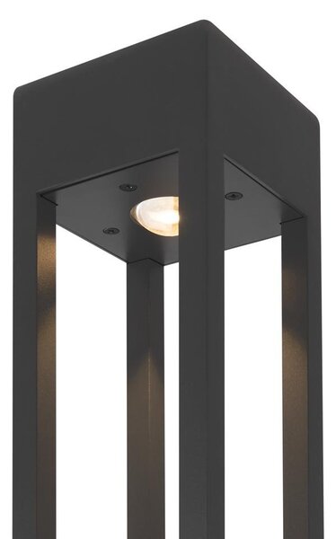 M O424FL-L25GF Venkovní sloupkové svítidlo Elbe 3000K 25W teplá bílá 1500lm černý kov IP65 - MAYTONI