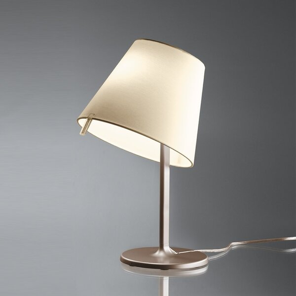 Artemide stolní lampa Melampo Notte E14 max 6 W bronz Ecrù