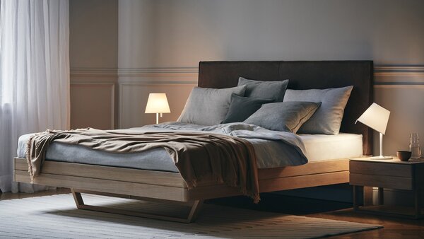 Artemide stolní lampa Melampo Notte E14 max 6 W bronz Ecrù