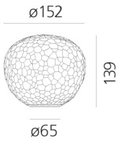 Artemide stolní svítidlo Meteorite 15 E14 5W 220-240V