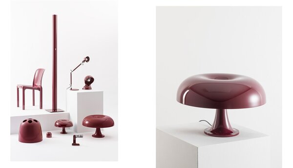 Artemide stolní lampa Nesso Design Collection 4x max 6 W E14 bílá