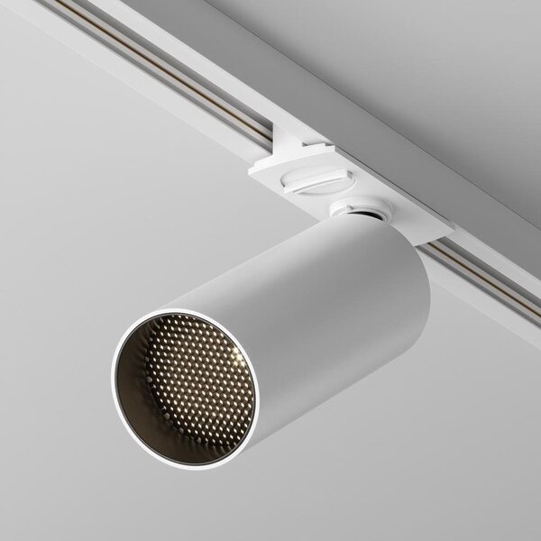 Maytoni Reflektorové LED svítidlo FOCUS 12W pro 1F systém UNITY, v. 15,8 cm, 3000K TRIAC