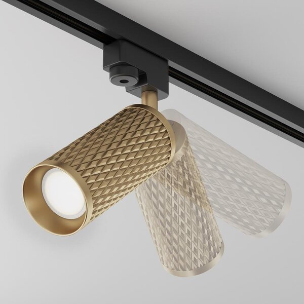 Maytoni Reflektorové svítidlo FOCUS Design 1xGU10 pro 1F systém UNITY, v. 21 cm, zlaté