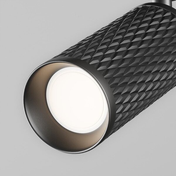 Maytoni Reflektorové svítidlo FOCUS Design 1xGU10 pro 1F systém UNITY, v. 21 cm, černé