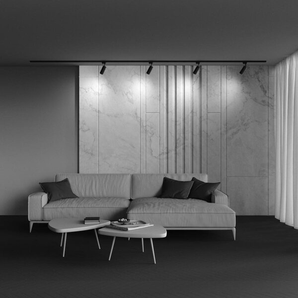 Maytoni Reflektorové svítidlo FOCUS Design 1xGU10 pro 1F systém UNITY, v. 21 cm, černé