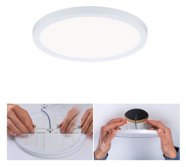 P 93055 LED vestavné svítidlo Areo VariFit IP44 3-krokové-stmívatelné 175mm 13W 4.000K bílá - PAULMANN