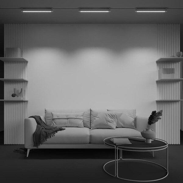 Maytoni LED svítidlo POINTS ROT bílé 20W pro 1F systém UNITY, d. 60 cm, 3000K nestmívatelné
