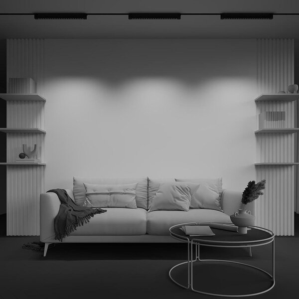 Maytoni LED svítidlo POINTS ROT černé 20W pro 1F systém UNITY, d. 60 cm, 4000K nestmívatelné