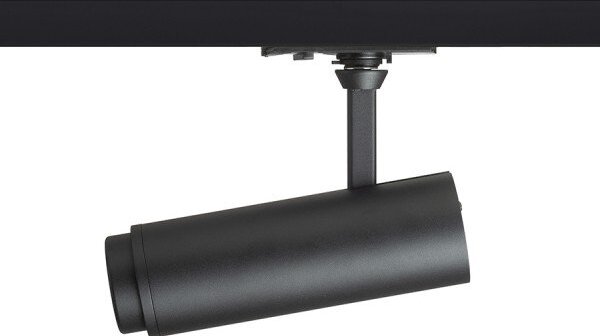 FOCUS 12 DIMM pro jednookr. lištu černá 230V LED 12W 10 60° 3000K 4000K 5000K - RED - DESIGN RENDL