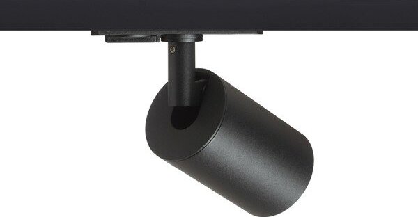 DUDE pro jednookr. lištu černá 230V LED GU10 9W - RED - DESIGN RENDL