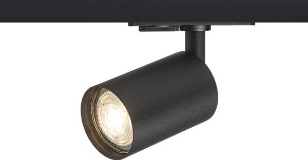 DUDE pro jednookr. lištu černá 230V LED GU10 9W - RED - DESIGN RENDL