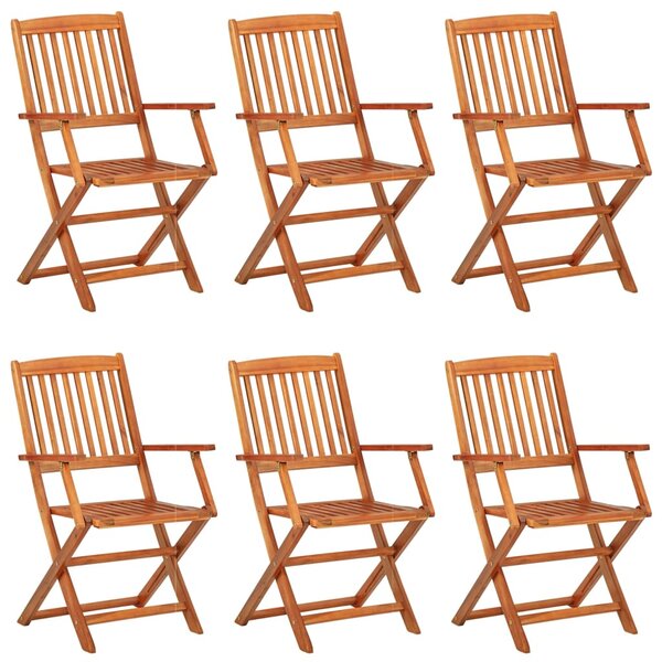 7dílný zahradní jídelní set 180x90x75 cm masivní akáciové dřevo