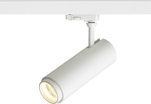 FOCUS 20 DIMM pro tříokr. lištu bílá 230V LED 20W 10 60° 3000K 4000K 5000K - RED - DESIGN RENDL