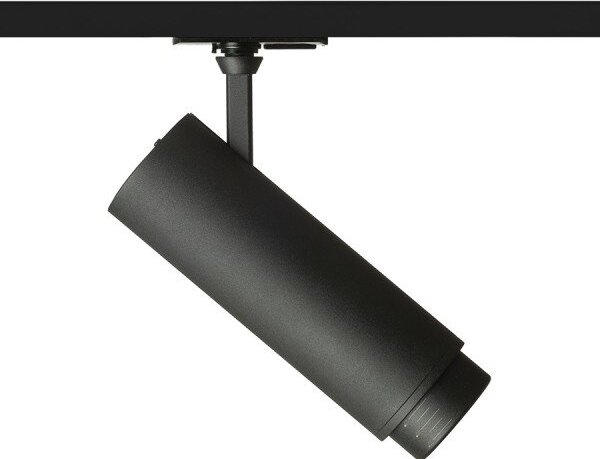 FOCUS 20 DIMM pro jednookr. lištu černá 230V LED 20W 10 60° 3000K 4000K 5000K - RED - DESIGN RENDL