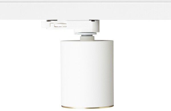 DARIO pro tříokr. lištu bílá česaná mosaz 230V GU10 9W - RED - DESIGN RENDL