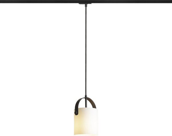 JULIETTA 16 pro jednookr. lištu opálové sklo/černá 230V E27 20W - RED - DESIGN RENDL