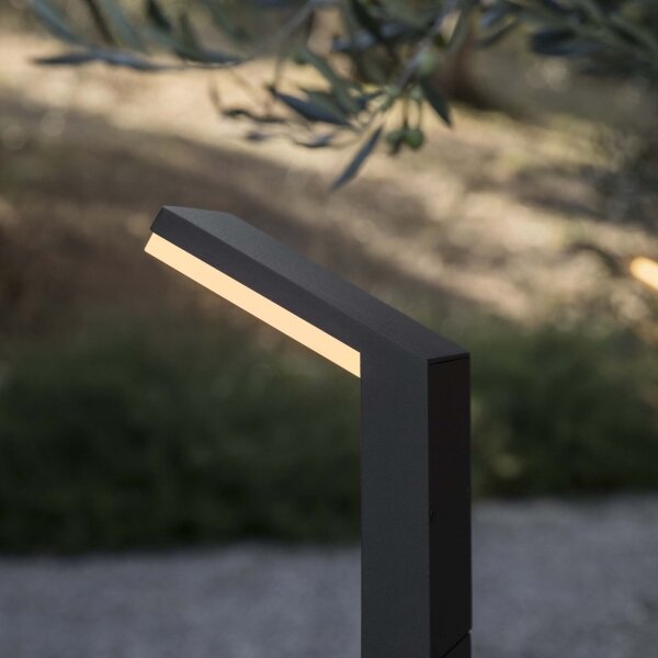 Ideal Lux - LED Venkovní lampa STYLE LED/8,5W/230V 4000K 50 cm CRI 90 IP54 černá