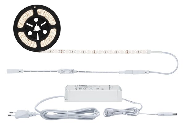 P 78956 SimpLED Power Strip sada 3m teplá bílá 33W s krytím - PAULMANN