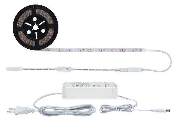 P 78956 SimpLED Power Strip sada 3m teplá bílá 33W s krytím - PAULMANN