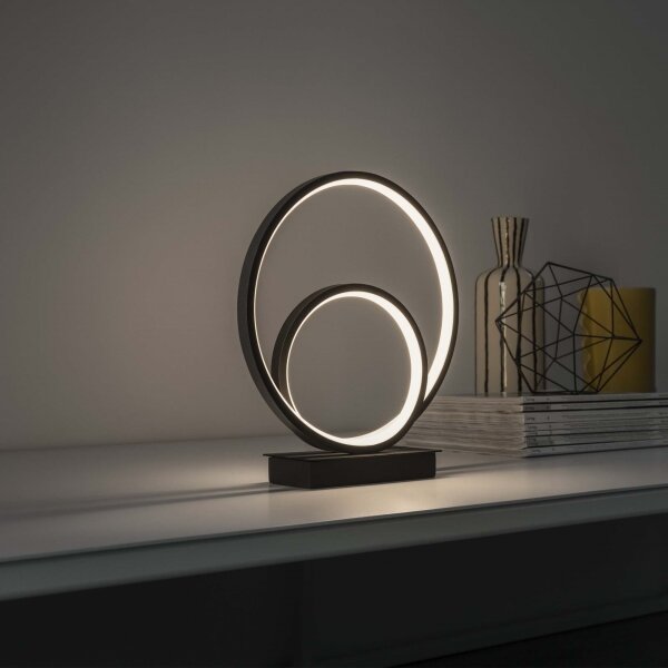 Ideal Lux - LED Stolní lampa OZ LED/22W/230V CRI 90 černá