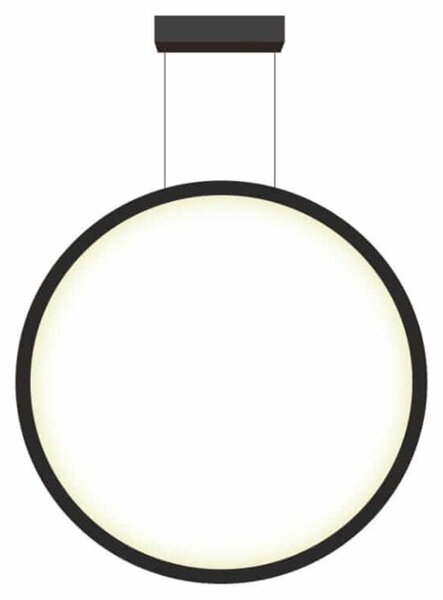 Light Prestige Mirror závěsné svítidlo 1x50 W černá LP-999/1P L BK CCT