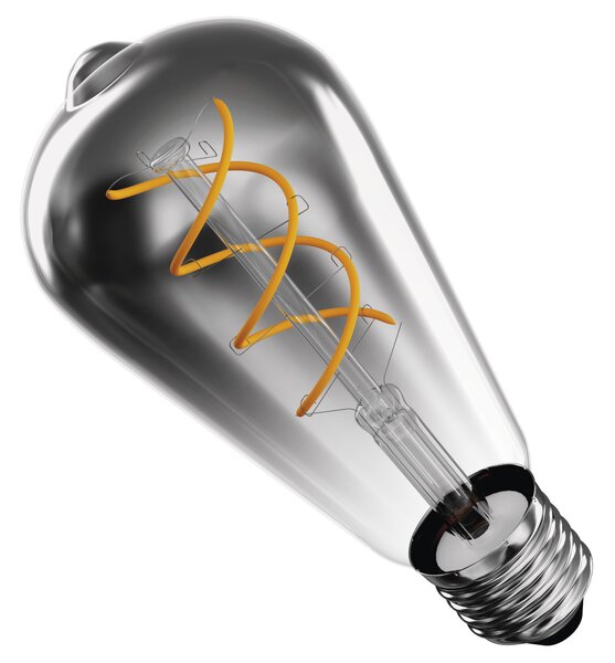Dekorativní LED žárovka DECO SMOKED Z57311 E27, 4,5W, teplá bílá