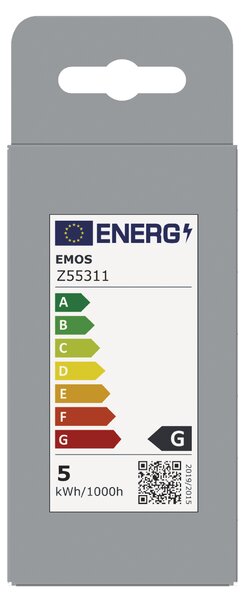 Dekorativní LED žárovka DECO SMOKED Z55311 E27, 4,5W, teplá bílá