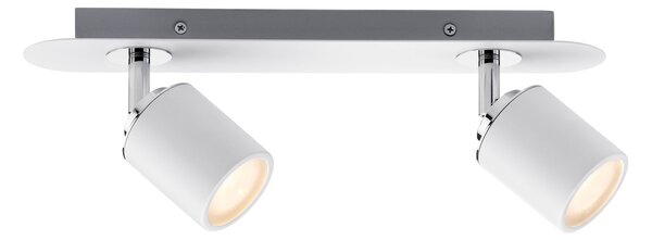 Paulmann 66718 Tube IP44, bílé svítidlo, 2x10W LED GU10, délka 35cm