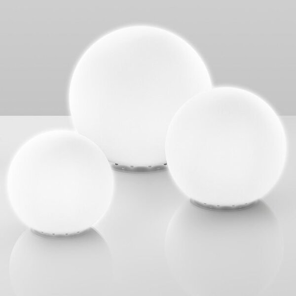 PANIT EST505 Venkovní svítidlo SPHERE koule malá bílá d=38cm 230V E27 20W IP65 - PAN INTERN