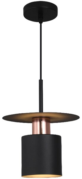 Toolight Závěsné svítidlo s APP1145-1CP Black Rose Gold