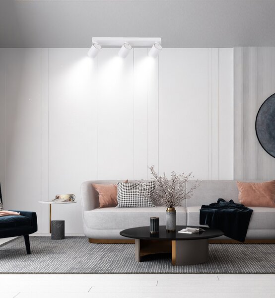 Light Prestige Snow stropní světlo 3x50 W bílá LP-731/3WWH
