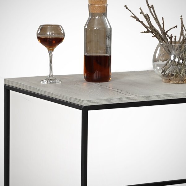 Konferenční stolek COSCO 95x55 cm šedá