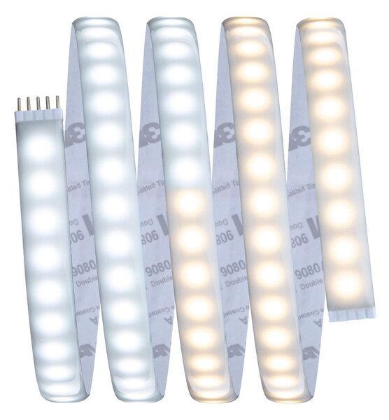 P 70531 MaxLED 1000 LED Strip měnitelná bílá základní sada 1,5m IP44 17W 1020lm/m 108LEDs/m měnitelná bílá 40VA - PAULMANN