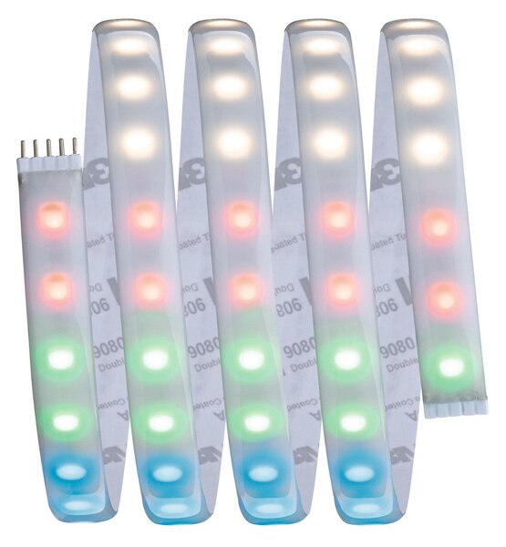 P 70528 MaxLED 1000 LED Strip RGBW základní sada 1,5m IP44 18W 1000lm/m 72LEDs/m RGBW 25VA - PAULMANN