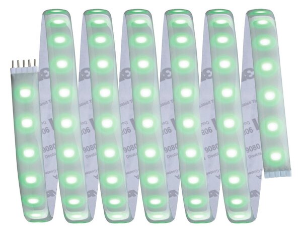 P 70530 MaxLED 1000 LED Strip RGBW samostatný pásek 2,5m IP44 28W 1000lm/m 72LEDs/m RGBW - PAULMANN